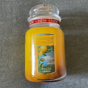 Yankee Candle Sicilian Lemon large jar candle